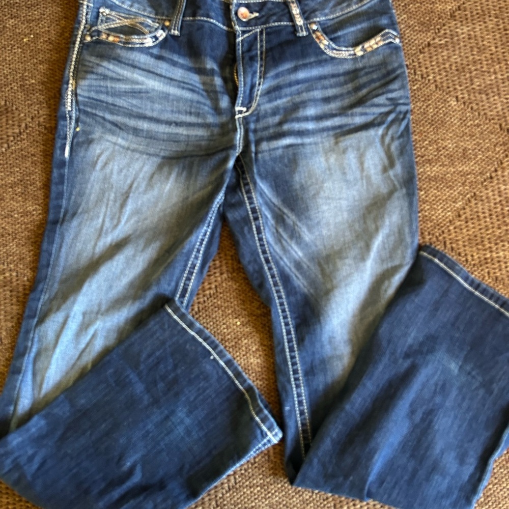 Ariat Women's Flare Jeans in Blue